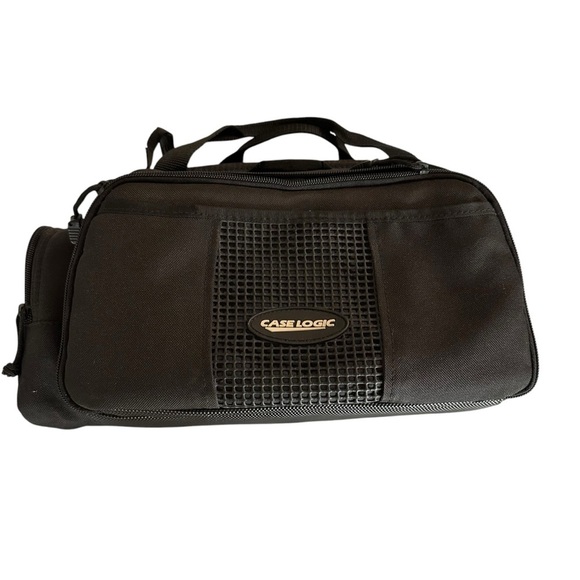 Black Camera Duffel Bag with Durable Material and Smooth Texture - Picture 1 of 9